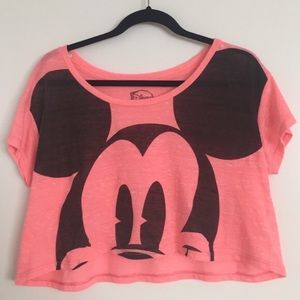 Mickey Mouse crop top